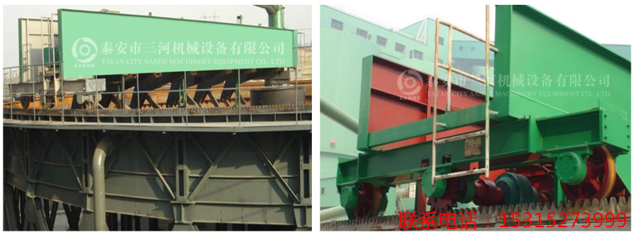 NT型耙式浓缩机(周边齿条传动式浓缩机)(图1) NT系列(周边齿条传动)浓缩机