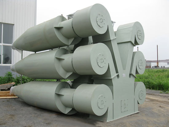 旋风分离器组合(图1)
